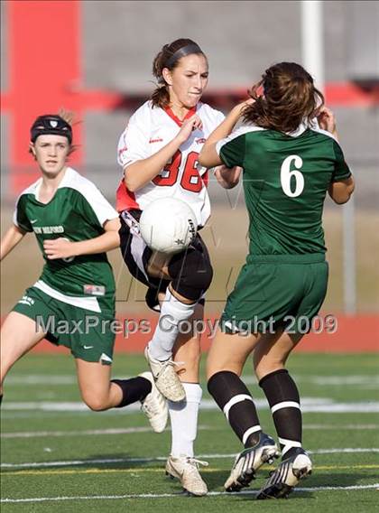 Thumbnail 2 in New Milford @ Pomperaug (CIAC Class LL 1st round) photogallery.
