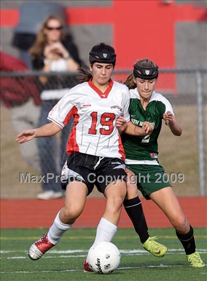 Thumbnail 3 in New Milford @ Pomperaug (CIAC Class LL 1st round) photogallery.