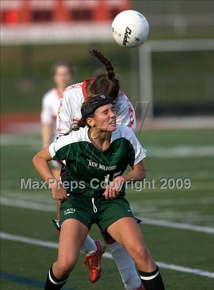 Thumbnail 1 in New Milford @ Pomperaug (CIAC Class LL 1st round) photogallery.