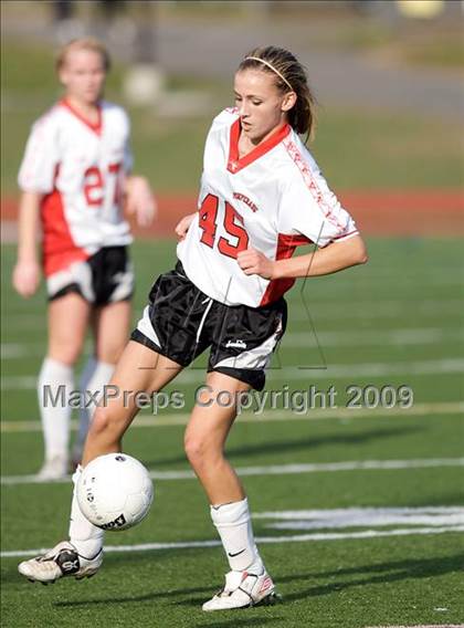 Thumbnail 2 in New Milford @ Pomperaug (CIAC Class LL 1st round) photogallery.