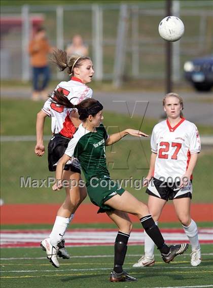 Thumbnail 2 in New Milford @ Pomperaug (CIAC Class LL 1st round) photogallery.