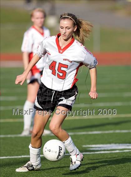 Thumbnail 3 in New Milford @ Pomperaug (CIAC Class LL 1st round) photogallery.