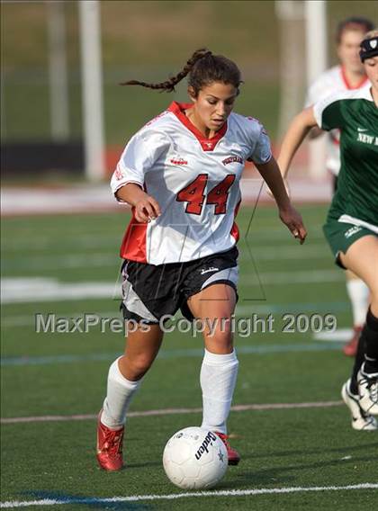 Thumbnail 3 in New Milford @ Pomperaug (CIAC Class LL 1st round) photogallery.