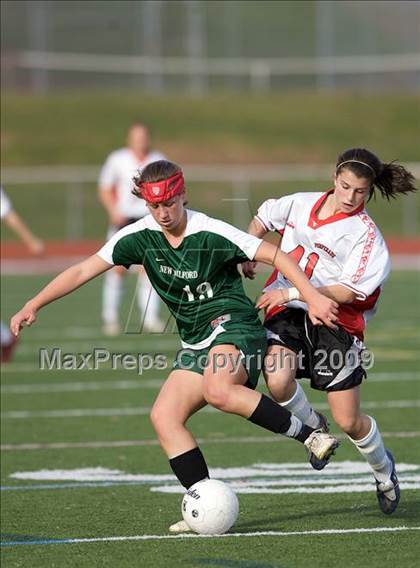 Thumbnail 1 in New Milford @ Pomperaug (CIAC Class LL 1st round) photogallery.