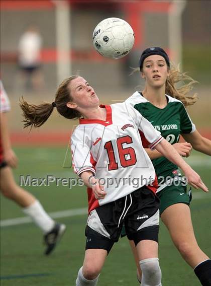 Thumbnail 1 in New Milford @ Pomperaug (CIAC Class LL 1st round) photogallery.