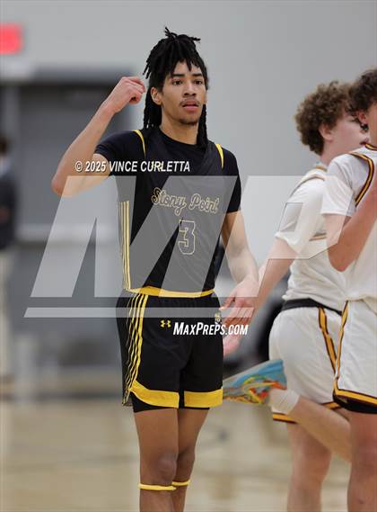 Thumbnail 2 in Dripping Springs vs. Stony Point (UIL 6A Basketball Bi-District Playoff) photogallery.