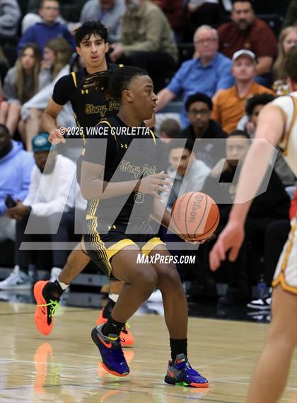 Thumbnail 1 in Dripping Springs vs. Stony Point (UIL 6A Basketball Bi-District Playoff) photogallery.