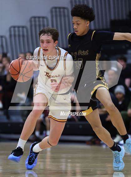 Thumbnail 2 in Dripping Springs vs. Stony Point (UIL 6A Basketball Bi-District Playoff) photogallery.