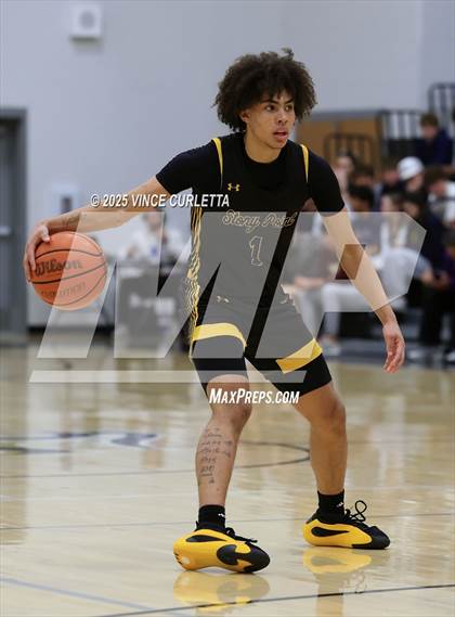 Thumbnail 3 in Dripping Springs vs. Stony Point (UIL 6A Basketball Bi-District Playoff) photogallery.