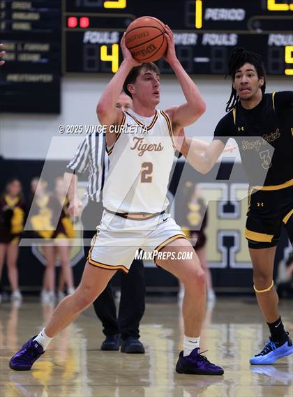 Thumbnail 3 in Dripping Springs vs. Stony Point (UIL 6A Basketball Bi-District Playoff) photogallery.