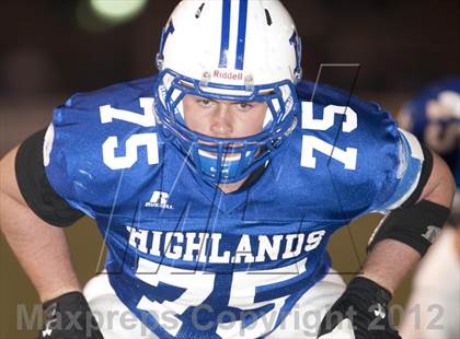 Thumbnail 3 in Covington Cahtolic @ Highlands (KHSAA Playoffs) photogallery.