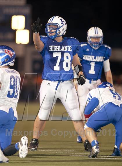 Thumbnail 2 in Covington Cahtolic @ Highlands (KHSAA Playoffs) photogallery.