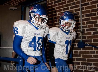 Thumbnail 3 in Covington Cahtolic @ Highlands (KHSAA Playoffs) photogallery.