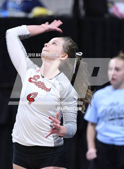 Thumbnail 3 in Eaton vs. Platte Valley (CHSAA 2A Playoff) photogallery.