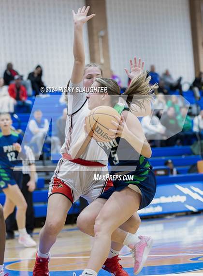 Thumbnail 1 in Peoria Notre Dame vs Alton (Illinois Classic) photogallery.