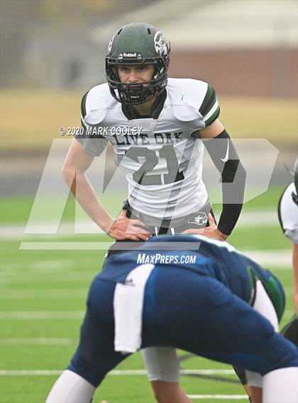 Thumbnail 1 in Live Oak Classical vs. Vanguard College Prep (TAPPS 6-man D2 Area Playoff) photogallery.