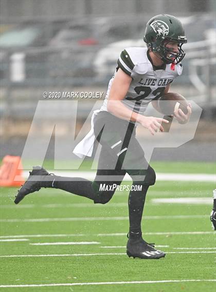 Thumbnail 2 in Live Oak Classical vs. Vanguard College Prep (TAPPS 6-man D2 Area Playoff) photogallery.