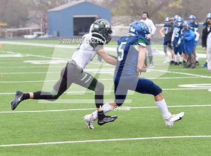 Thumbnail 1 in Live Oak Classical vs. Vanguard College Prep (TAPPS 6-man D2 Area Playoff) photogallery.