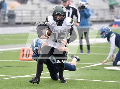 Thumbnail 1 in Live Oak Classical vs. Vanguard College Prep (TAPPS 6-man D2 Area Playoff) photogallery.
