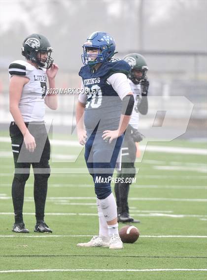 Thumbnail 2 in Live Oak Classical vs. Vanguard College Prep (TAPPS 6-man D2 Area Playoff) photogallery.