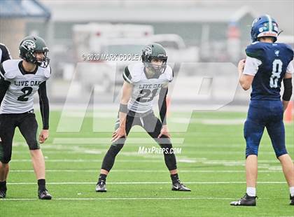 Thumbnail 3 in Live Oak Classical vs. Vanguard College Prep (TAPPS 6-man D2 Area Playoff) photogallery.