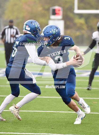 Thumbnail 1 in Live Oak Classical vs. Vanguard College Prep (TAPPS 6-man D2 Area Playoff) photogallery.