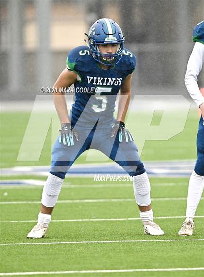Thumbnail 1 in Live Oak Classical vs. Vanguard College Prep (TAPPS 6-man D2 Area Playoff) photogallery.