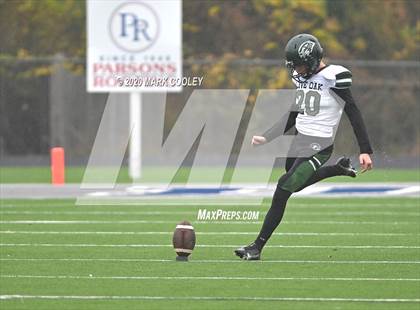 Thumbnail 2 in Live Oak Classical vs. Vanguard College Prep (TAPPS 6-man D2 Area Playoff) photogallery.