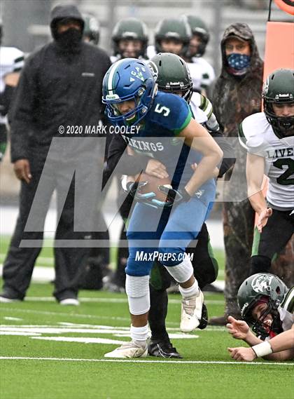 Thumbnail 1 in Live Oak Classical vs. Vanguard College Prep (TAPPS 6-man D2 Area Playoff) photogallery.
