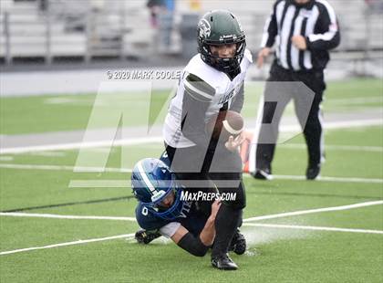 Thumbnail 1 in Live Oak Classical vs. Vanguard College Prep (TAPPS 6-man D2 Area Playoff) photogallery.