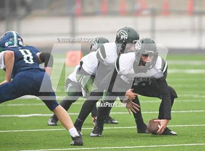 Thumbnail 1 in Live Oak Classical vs. Vanguard College Prep (TAPPS 6-man D2 Area Playoff) photogallery.