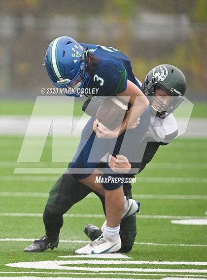 Thumbnail 3 in Live Oak Classical vs. Vanguard College Prep (TAPPS 6-man D2 Area Playoff) photogallery.