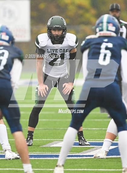 Thumbnail 1 in Live Oak Classical vs. Vanguard College Prep (TAPPS 6-man D2 Area Playoff) photogallery.