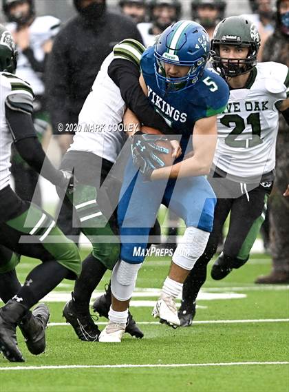 Thumbnail 1 in Live Oak Classical vs. Vanguard College Prep (TAPPS 6-man D2 Area Playoff) photogallery.