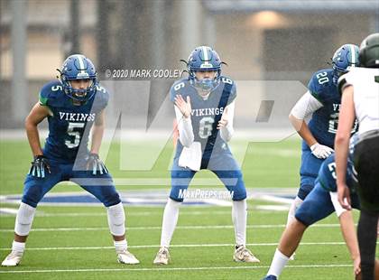 Thumbnail 2 in Live Oak Classical vs. Vanguard College Prep (TAPPS 6-man D2 Area Playoff) photogallery.