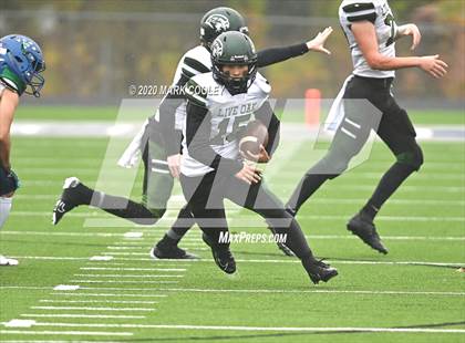 Thumbnail 3 in Live Oak Classical vs. Vanguard College Prep (TAPPS 6-man D2 Area Playoff) photogallery.
