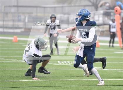 Thumbnail 3 in Live Oak Classical vs. Vanguard College Prep (TAPPS 6-man D2 Area Playoff) photogallery.