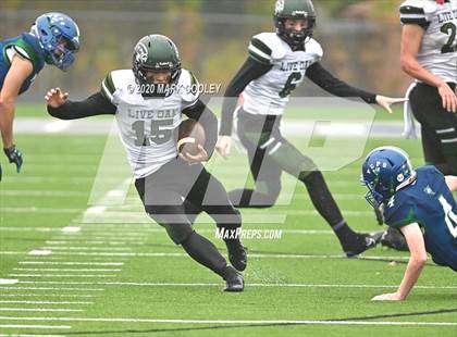 Thumbnail 1 in Live Oak Classical vs. Vanguard College Prep (TAPPS 6-man D2 Area Playoff) photogallery.