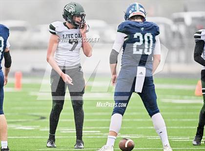 Thumbnail 1 in Live Oak Classical vs. Vanguard College Prep (TAPPS 6-man D2 Area Playoff) photogallery.