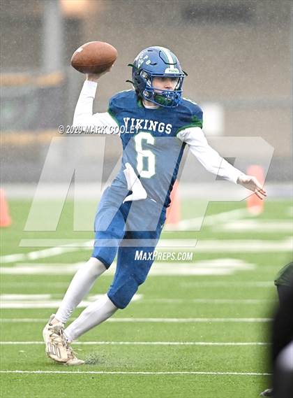 Thumbnail 2 in Live Oak Classical vs. Vanguard College Prep (TAPPS 6-man D2 Area Playoff) photogallery.