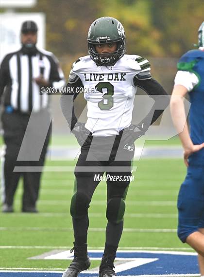 Thumbnail 3 in Live Oak Classical vs. Vanguard College Prep (TAPPS 6-man D2 Area Playoff) photogallery.