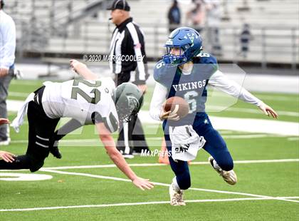 Thumbnail 1 in Live Oak Classical vs. Vanguard College Prep (TAPPS 6-man D2 Area Playoff) photogallery.