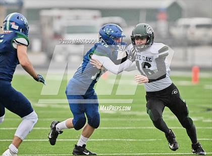 Thumbnail 1 in Live Oak Classical vs. Vanguard College Prep (TAPPS 6-man D2 Area Playoff) photogallery.