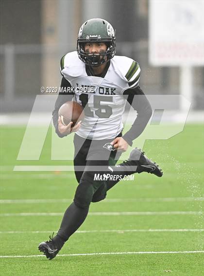 Thumbnail 1 in Live Oak Classical vs. Vanguard College Prep (TAPPS 6-man D2 Area Playoff) photogallery.