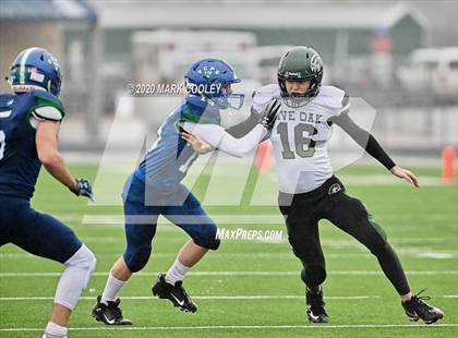 Thumbnail 1 in Live Oak Classical vs. Vanguard College Prep (TAPPS 6-man D2 Area Playoff) photogallery.