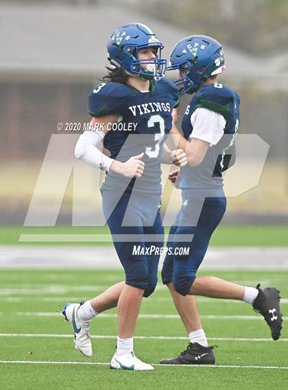 Thumbnail 2 in Live Oak Classical vs. Vanguard College Prep (TAPPS 6-man D2 Area Playoff) photogallery.