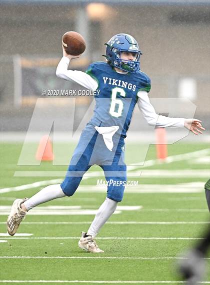 Thumbnail 1 in Live Oak Classical vs. Vanguard College Prep (TAPPS 6-man D2 Area Playoff) photogallery.