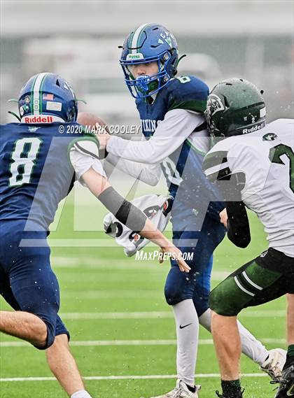 Thumbnail 1 in Live Oak Classical vs. Vanguard College Prep (TAPPS 6-man D2 Area Playoff) photogallery.