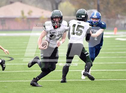Thumbnail 3 in Live Oak Classical vs. Vanguard College Prep (TAPPS 6-man D2 Area Playoff) photogallery.