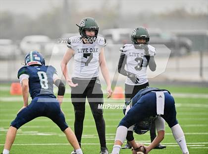 Thumbnail 1 in Live Oak Classical vs. Vanguard College Prep (TAPPS 6-man D2 Area Playoff) photogallery.